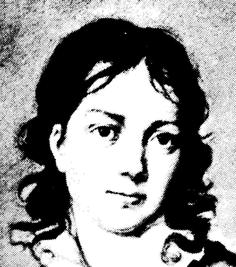 Unser Bild zeigt die junge Bettine, Titelbild der ersten f&uuml;nf Jahrbuch-B&auml;nde
